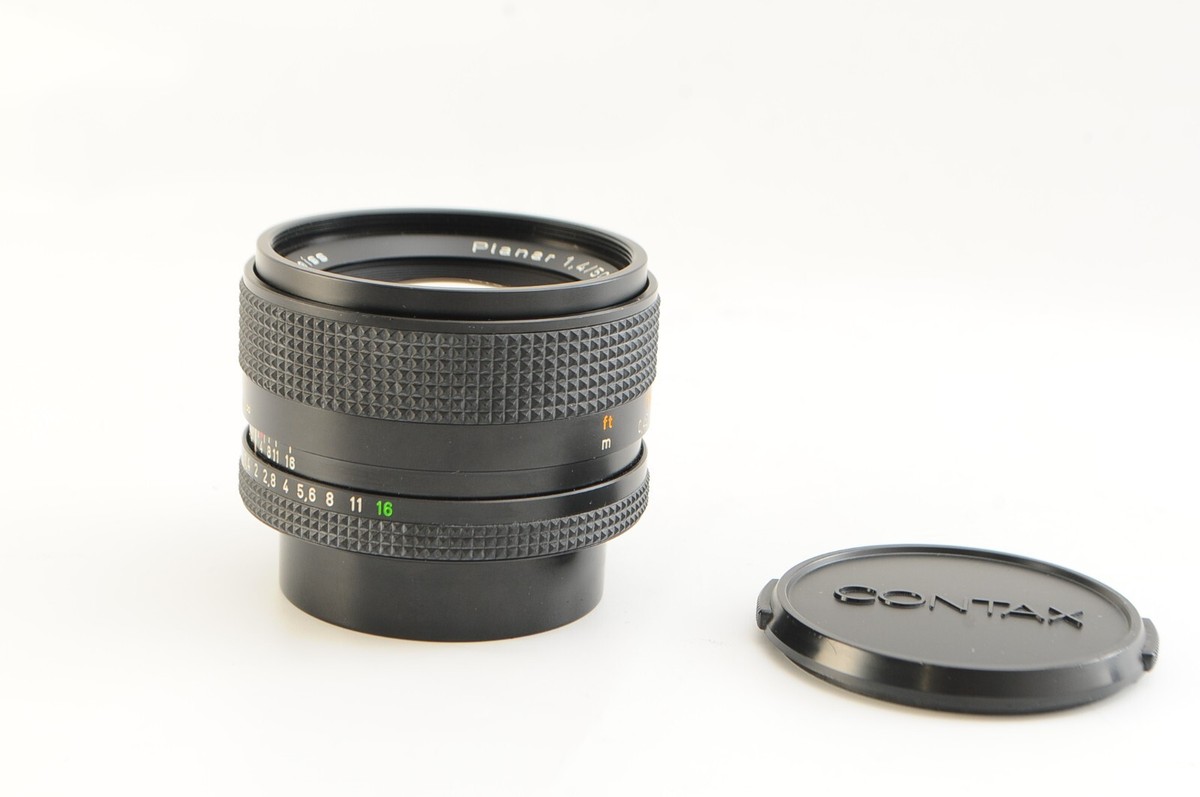 N Mint] Contax Carl Zeiss Planar T* 50mm F/1.4 Lens CY Mount MMJ