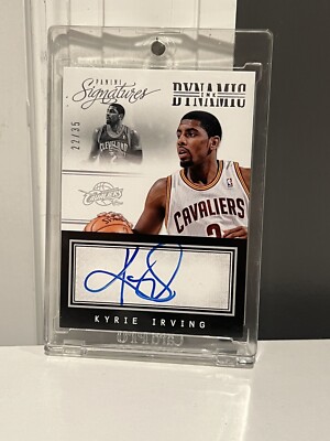 Kyrie Irving 2013-14 Dynamic Ink Panini Signatures /35 | eBay