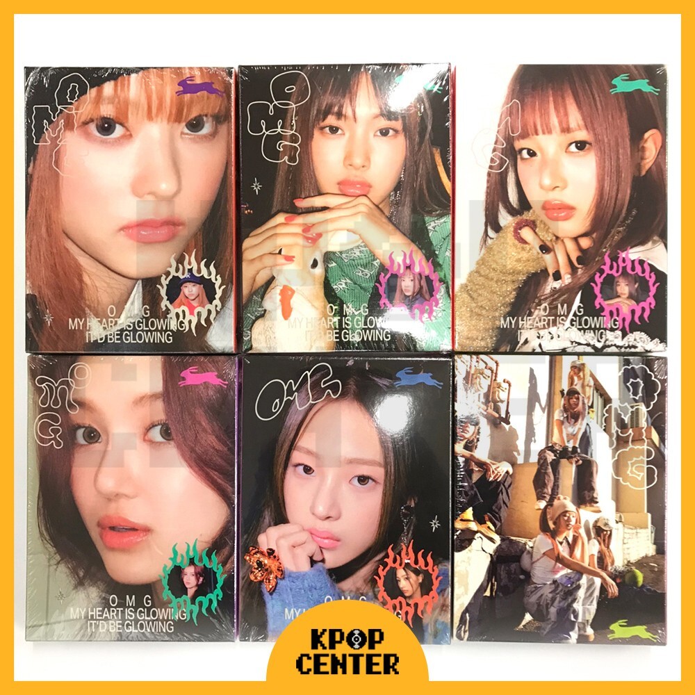 NEWJEANS] New Jeans Album - OMG / Message Card ver. / New, Sealed