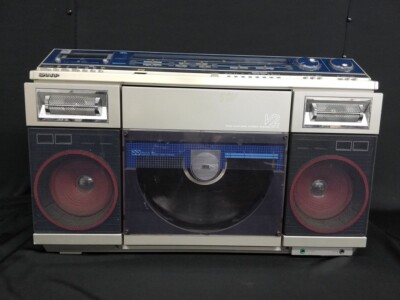 SHARP VZ-V2 Boombox Records Cassette used vintage Double sided