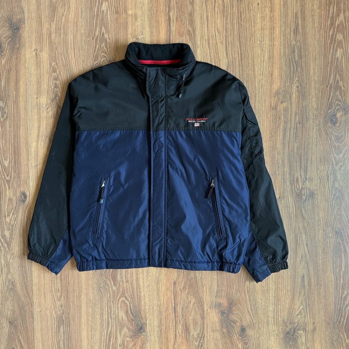 Vintage Polo Sport Ralph Lauren Nylon Jacket 90s Men's L | eBay