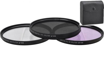 67mm 3PC Filter Kit for Tamron AF 17-50mm f/2.8 Lens Canon EF-S 18