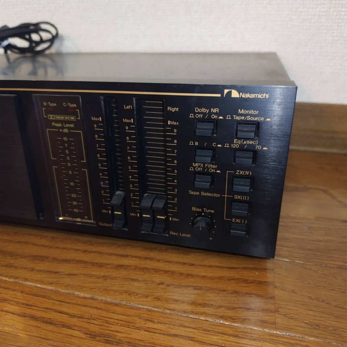 Nakamichi ZX-5 Discrete Head Cassette Deck Recorder *For Parts or