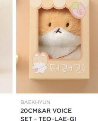 EXO Baekhyun teolaegi plush toy doll 20 cm | eBay