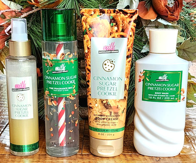 NEW 🥛MILK BAR🥨🍪CINNAMON SUGAR PRETZEL COOKIE~Bath Body YOUR