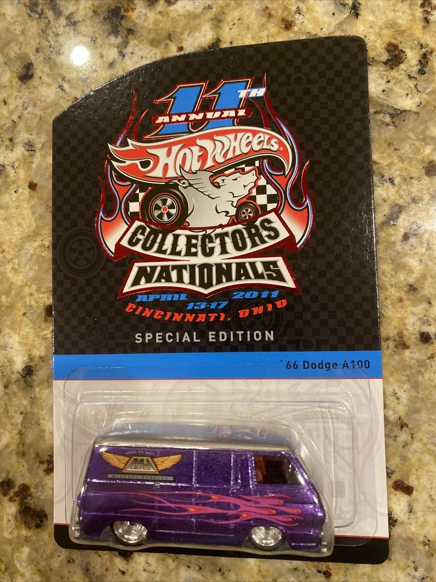 2011 Hot Wheels 11th Nationals Convention Ohio 66 Dodge A100 #860