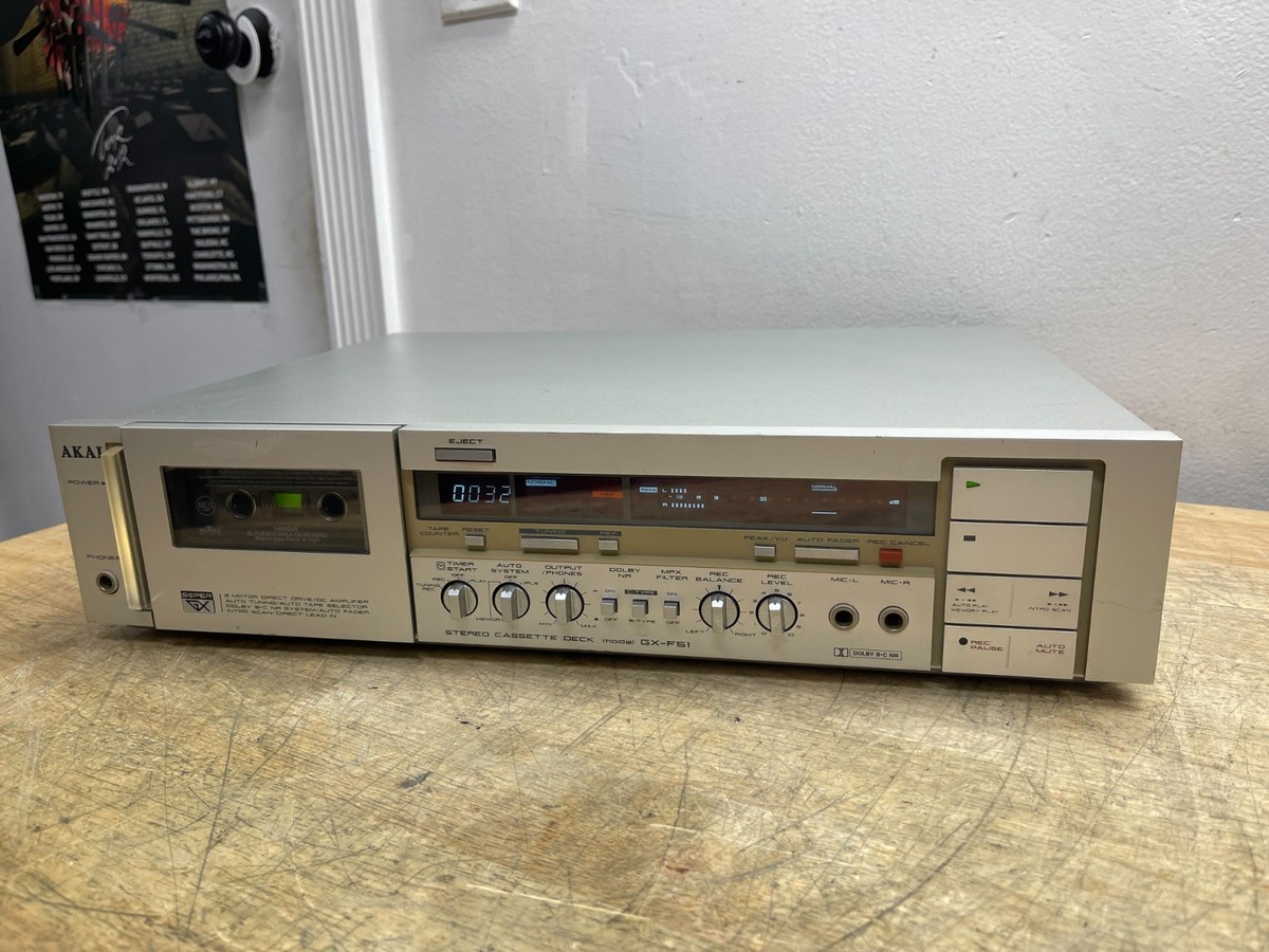 AKAI GX-F51 Cassette Deck | eBay