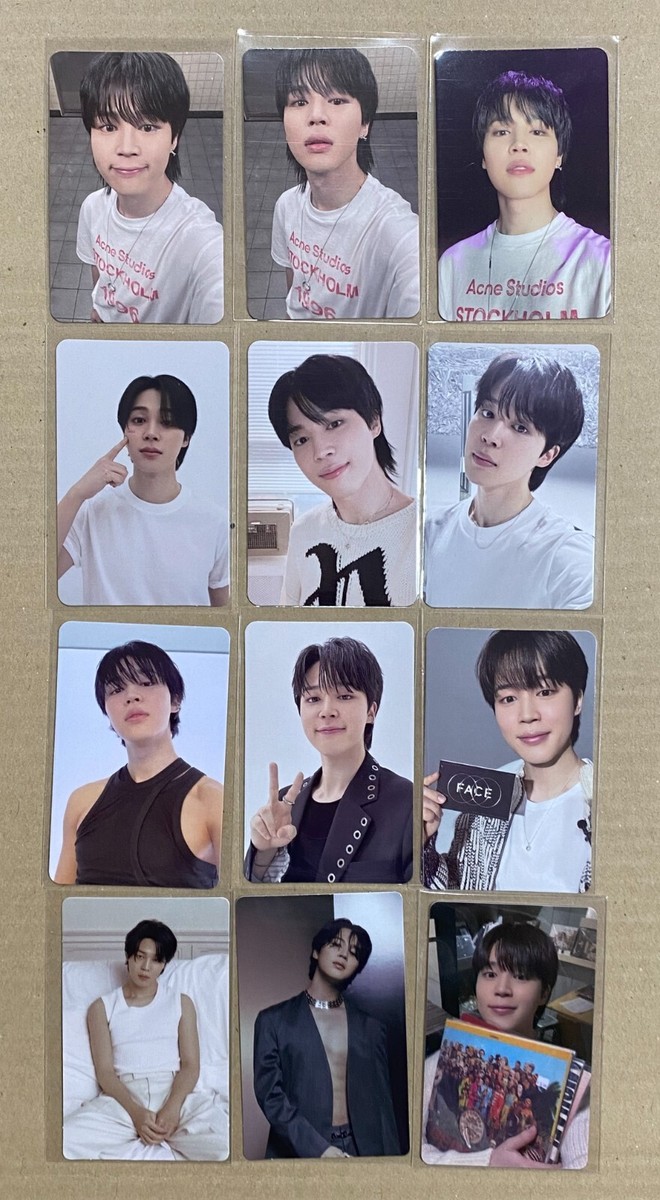 BTS JIMIN FACE Album OFFICIAL POB PHOTOCARD PHOTO CARD ONLY NEW | eBay