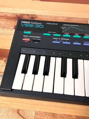 Yamaha VSS-30 Keyboard PortaSound Digital Voice Sampler Tested | eBay