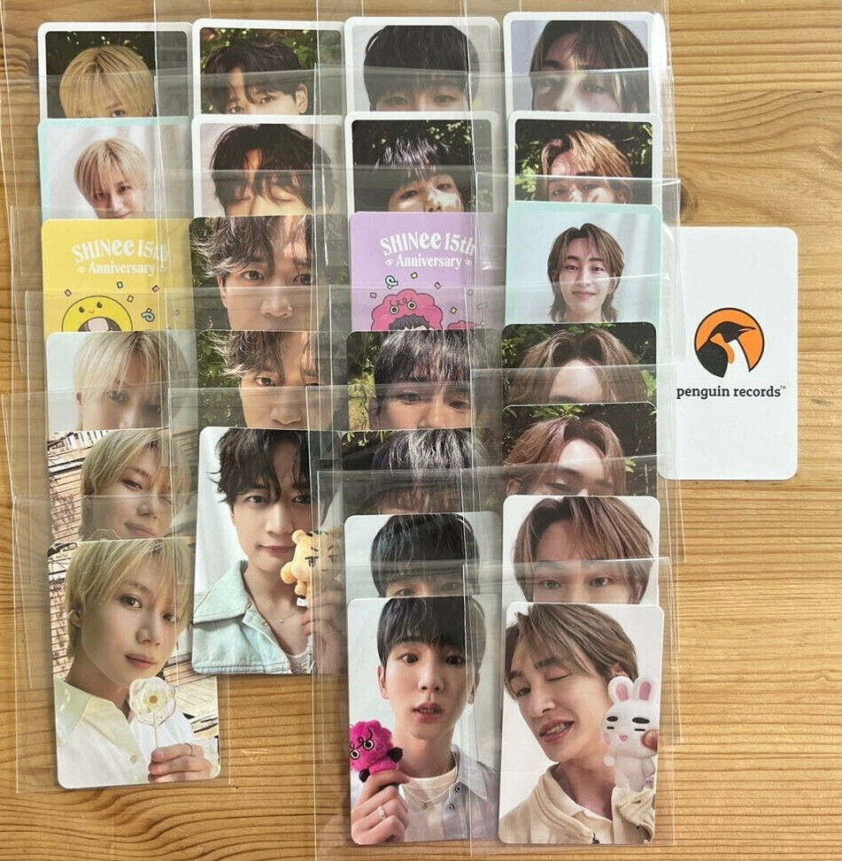 SHINee 15th ANNIVERSARY - THE MOMENT OF Shine MD TRADING CARD