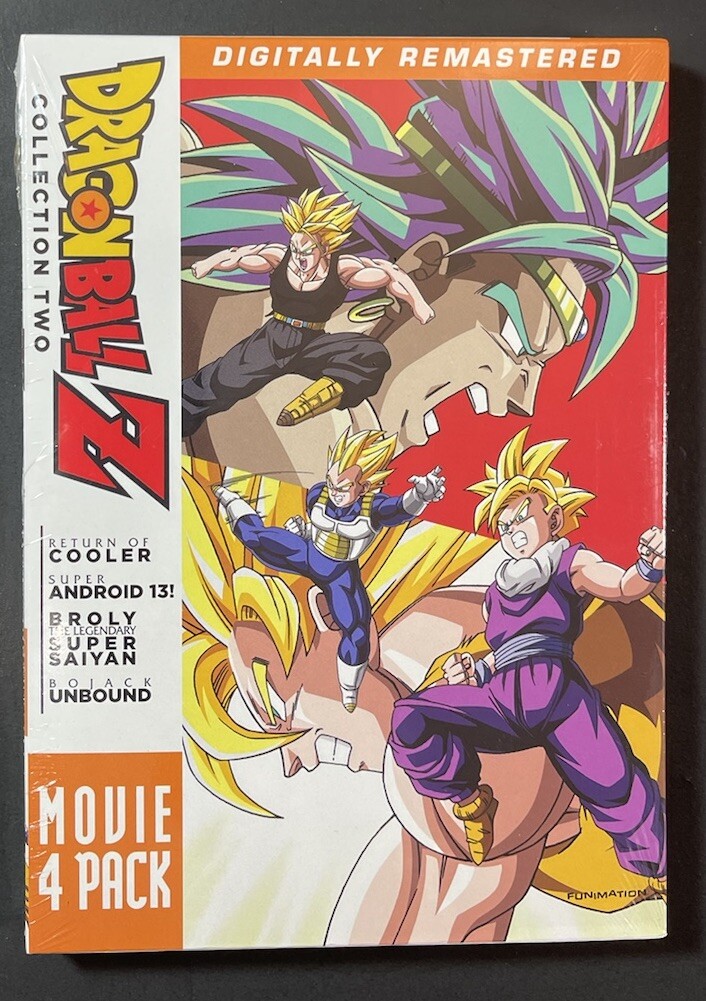 Dragon Ball Z Collection Vol 2 [ 4-Movie Pack ] (DVD) NEW | eBay
