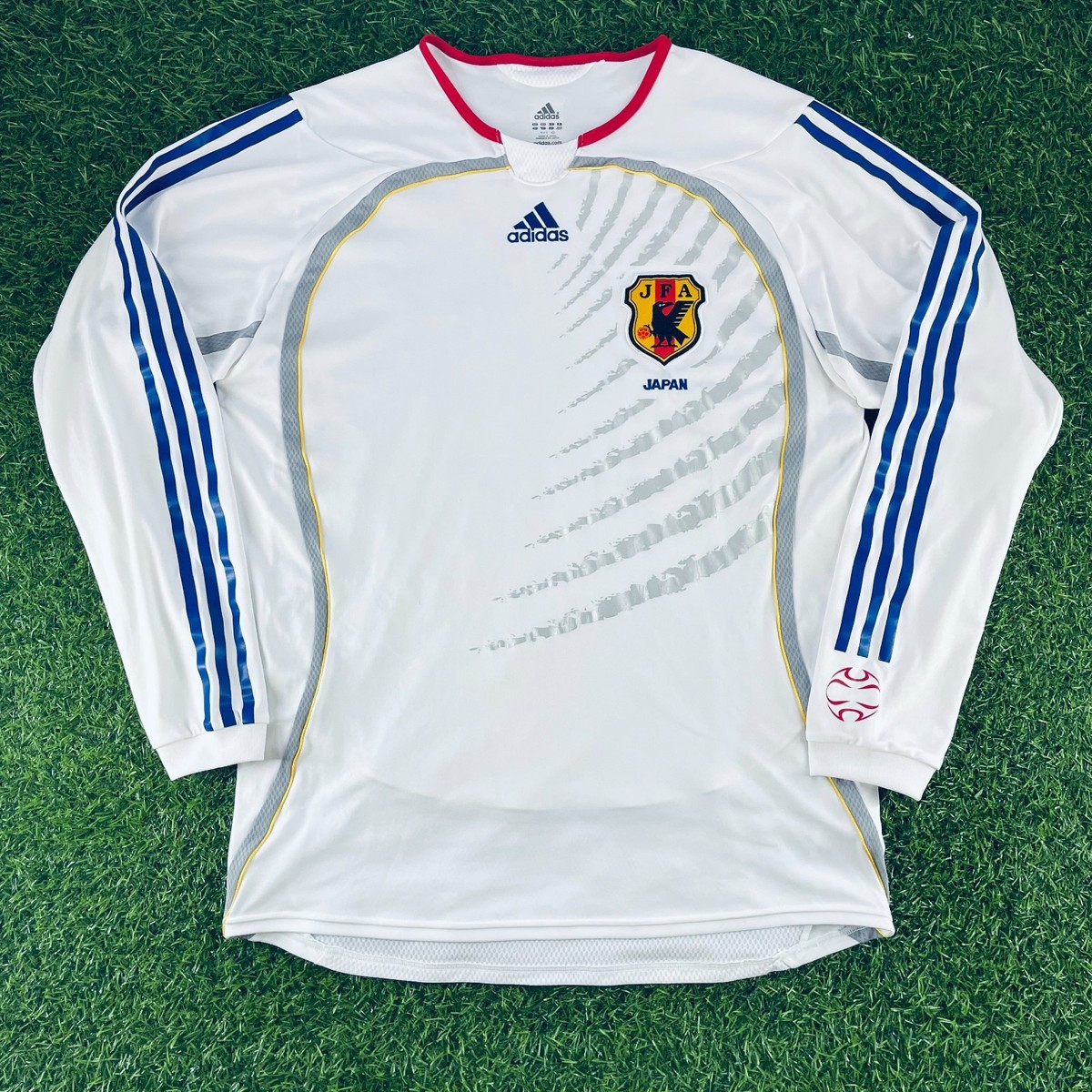 Japan 2006 Away Official Player Issue Long Sleeve Jersey Shirt Kit