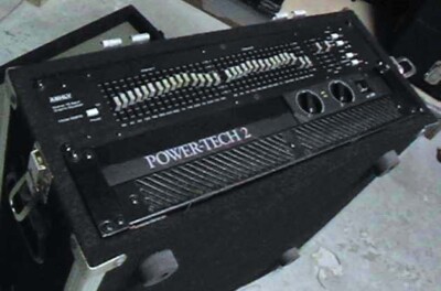 Crown/Amcron Powertech-2 Amp & Ashly 15-Graphic Eq Power-Combo in