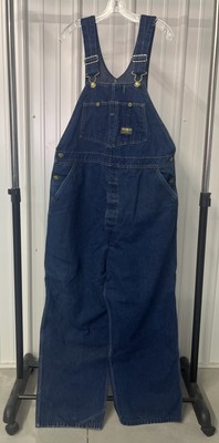 Vintage Oshkosh BGosh Bib Overalls Adult 36X32 USA Union Made