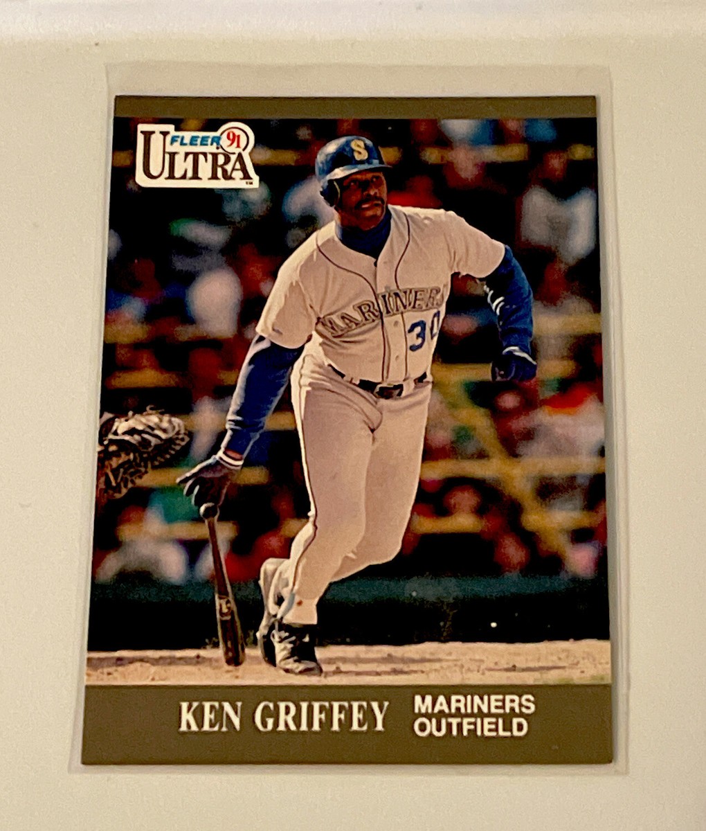 1991 Fleer Ultra Baseball Card #335 Ken Griffey Jr. Seattle