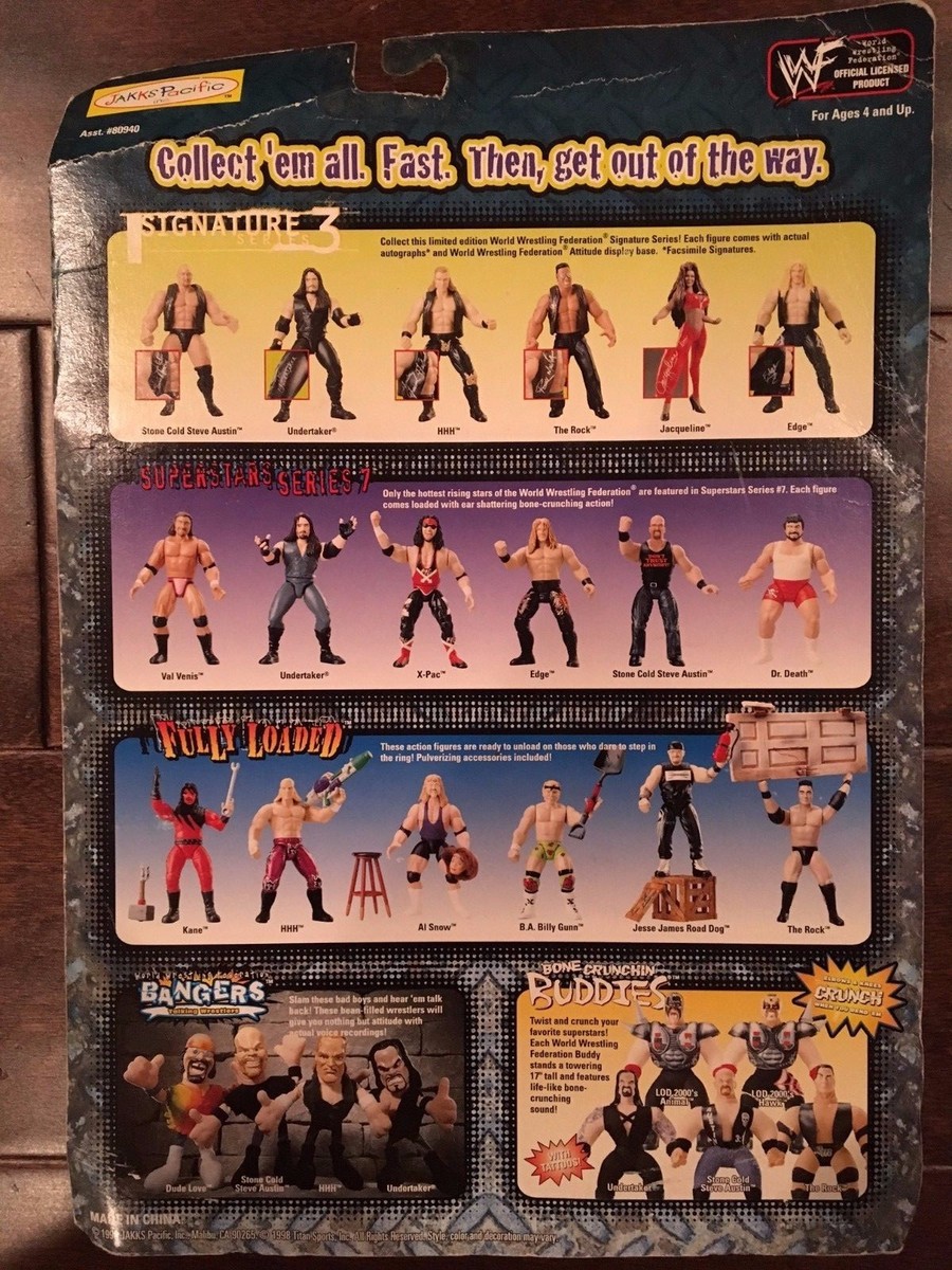 WWF WWE WrestleMania Signature Series 3 Stone Cold Steve Austin