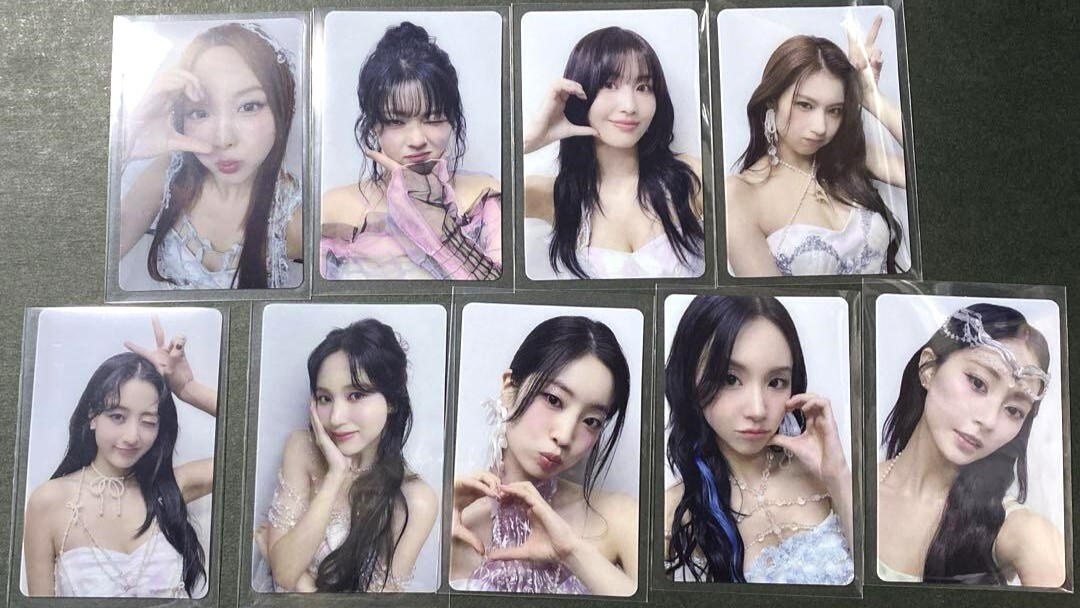 TWICE DIVE 777限定ボックス トレカ 9枚セット TWICE DIVE 777限定