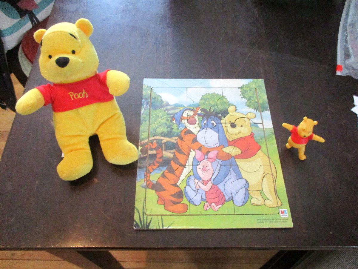 2009 WINNIE THE POOH 10 MUSICAL SONGS PLUSH,LIGHTS 10'',9pc
