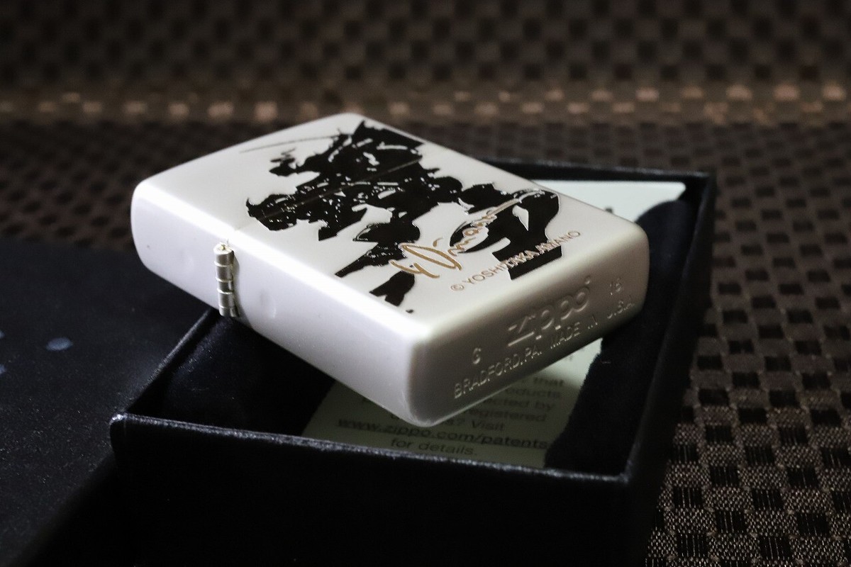 Zippo Yoshitaka Amano Signature Final Fantasy VI 6 Silver Lighter
