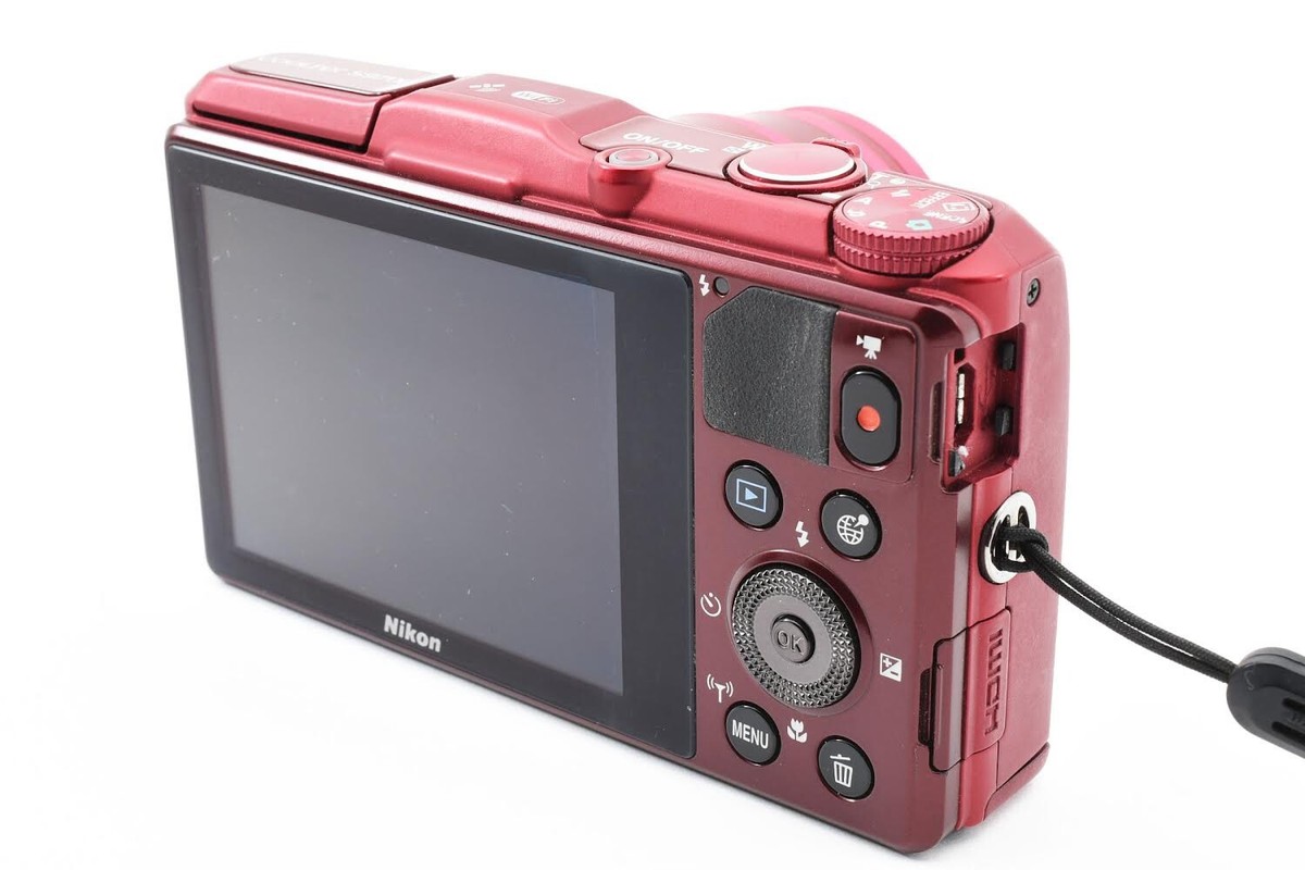 Nikon Coolpix S9700 Point & Shoot digital camera *red | eBay