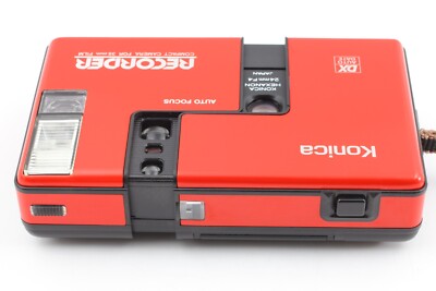 Mint++ In Case👘New Seals] Konica Recorder DX Red Half Frame Film