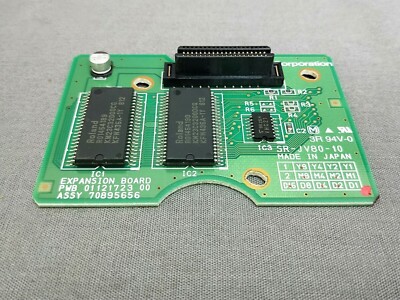 Roland EXPANSION BOARD SR-JV80-10 Bass & Drums JV-1010/1080/2080