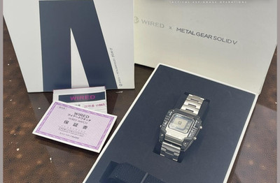 SEIKO WIRED Metal Gear Solid V Collaboration Model 2500 Limited