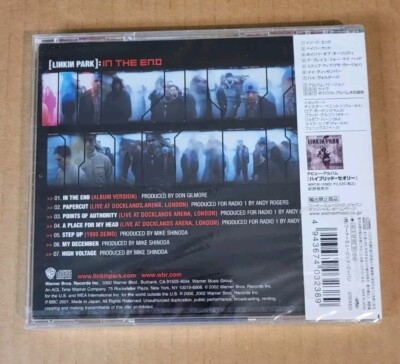Linkin Park - In the End (import CD) Made in Japan - New/ Factory