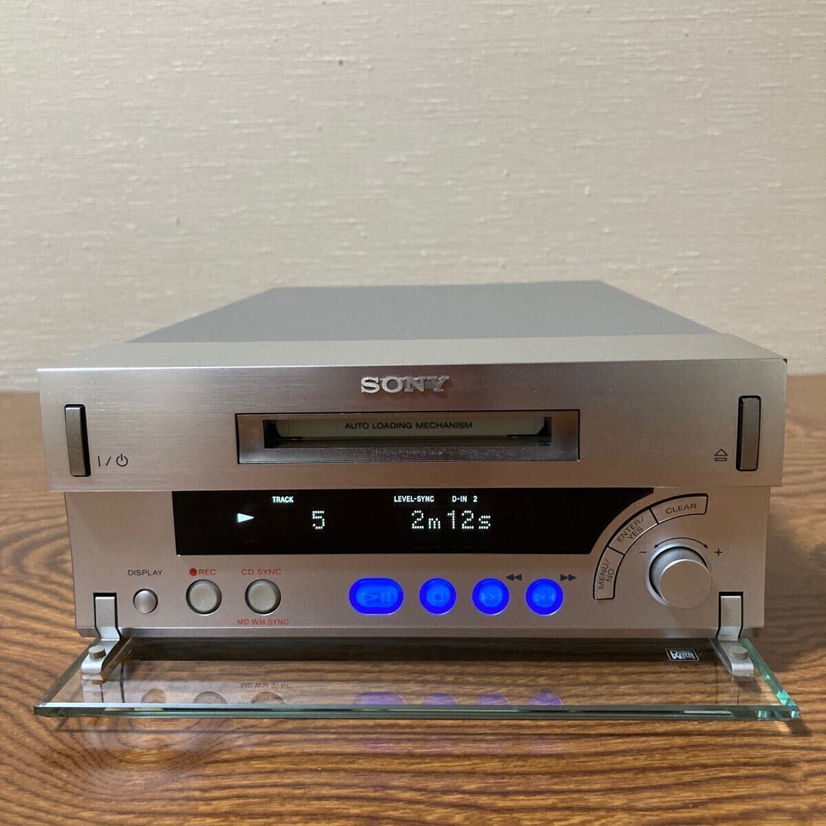SONY MDS-SD1 Minidisc MD Deck Player Recorder Audio 100V | eBay