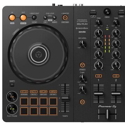 Pioneer DJ DDJ-FLX4 2-Channel DJ Controller Rekordbox Serato DJ