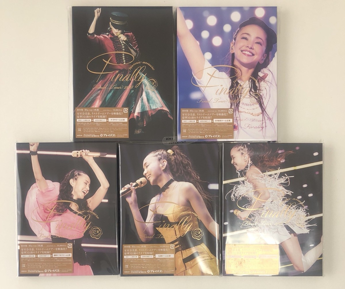 Namie amuro Final Tour 2018 Finally concert Blu-ray 5 set from