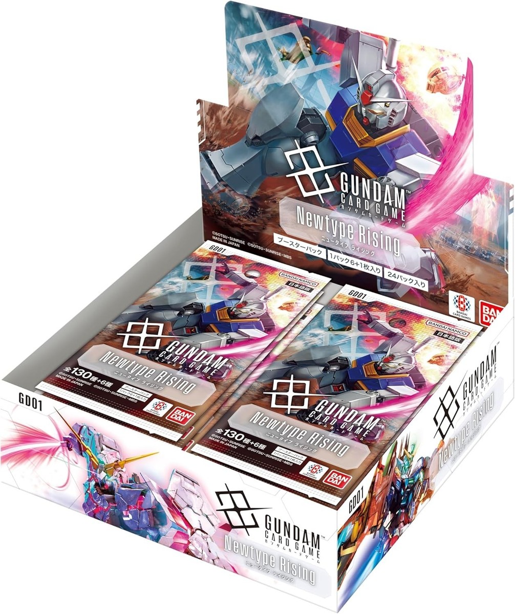 Sealed Gundam Card Game Newtype Rising Booster Box GD01 | eBay