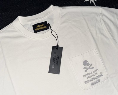 PALACE X NEIGHBORHOOD POCKET T-SHIRT WHITE (SZ L) AUTUMN 2025 | eBay