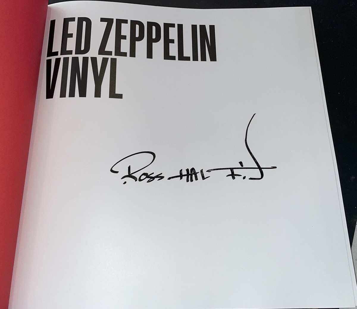 Ross Halfin signed book Led Zeppelin Vinyl Essential Collection | eBay
