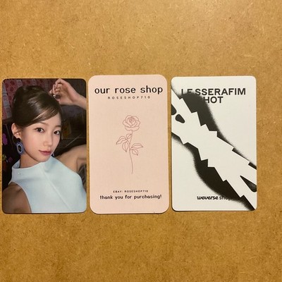 LE SSERAFIM Hot 5th Mini Album Youtube Gift Weverse Come Over