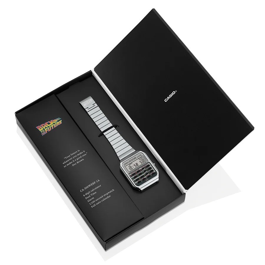 CASIO CLASSIC Back To The Future Collaboration model Watch CA