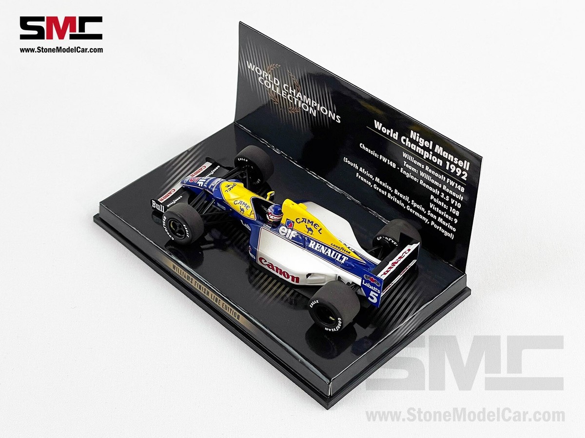 Williams F1 FW14B #5 Nigel Mansell 1992 World Champion 1:43