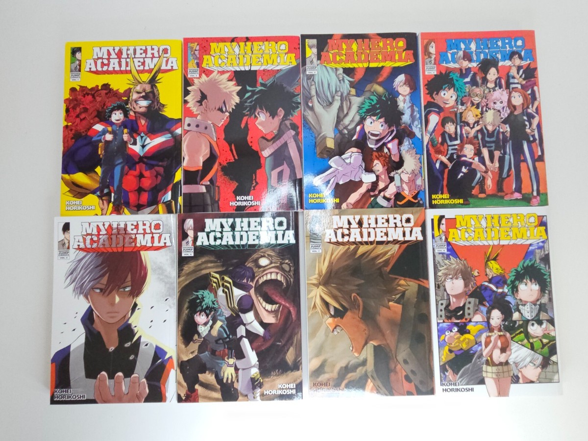 MY HERO ACADEMIA Volumes 1-22, 25-26 English Manga Lot Viz Media