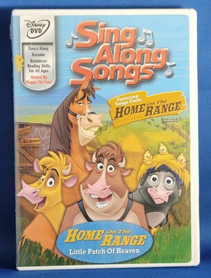 Disney Karaoke Sing Along Songs DVD Home On The Range and Other