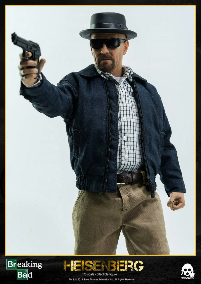 1/6 Breaking Bad Walter White Action Figure Heisenberg ThreeZero