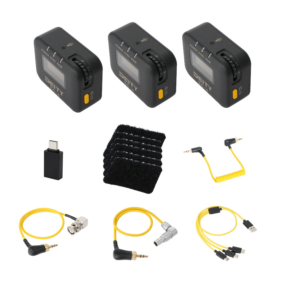 DEITY TC-1 Kit Wireless Timecode Box Generator Microphone Time