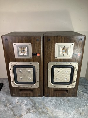 Pair Of Sony APM-22ES Speakers 6 Ohm 160w Tested Missing One Grill