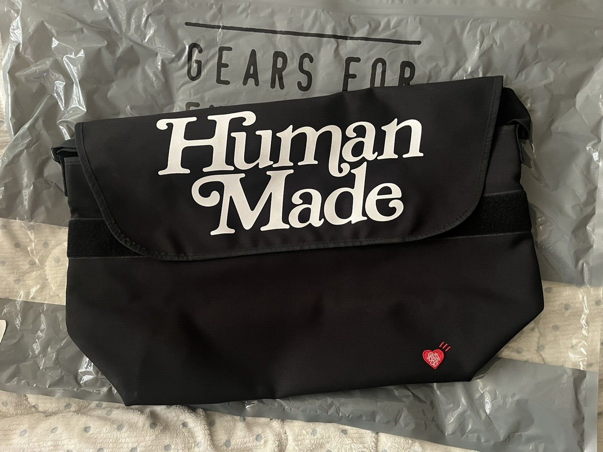 NEW Human Made X Girls Don't Cry Black Messenger Bag Verdy Limited