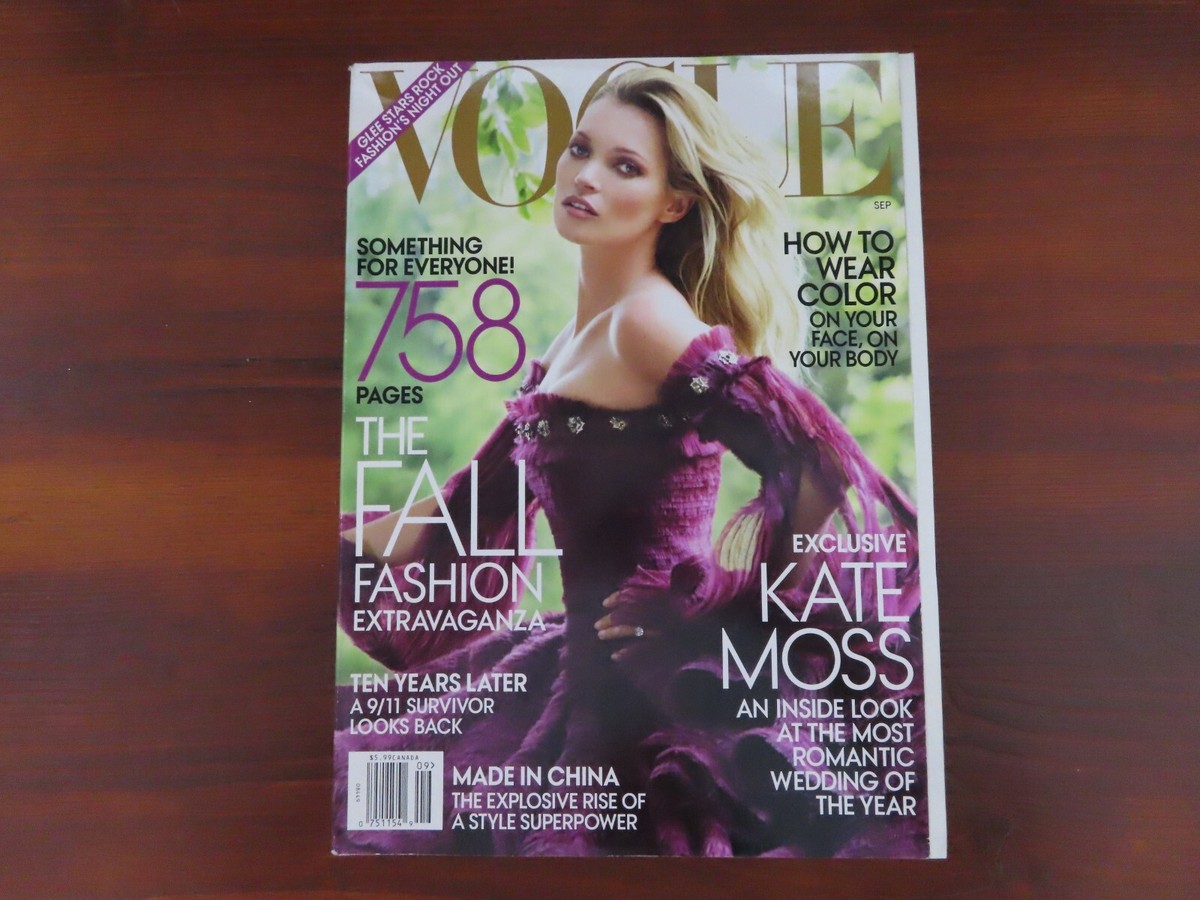 Vogue September 2011 Kate Moss | eBay