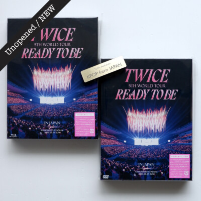 TWICE 5TH WORLD TOUR 'READY TO BE' in JAPAN Blu-ray / DVD With YOU