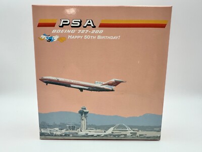Gemini Jets PSA Pacific Southwest Boeing 727-200 1:400 N555PS