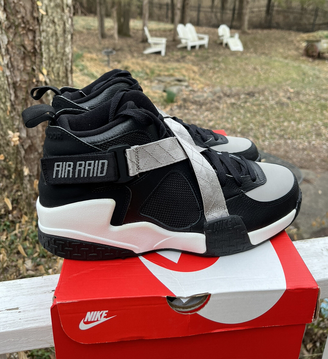 Nike Air Raid OG Black Grey (2020) Men's Size 10.5 Tim Hardaway