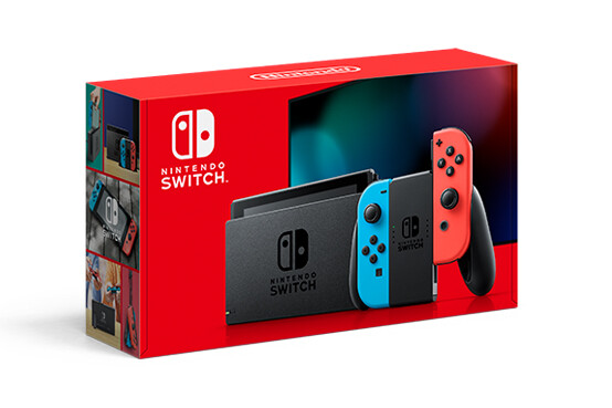 NEW Nintendo Switch Neon Bundle Zelda Breath of the Wild + 16GB SD