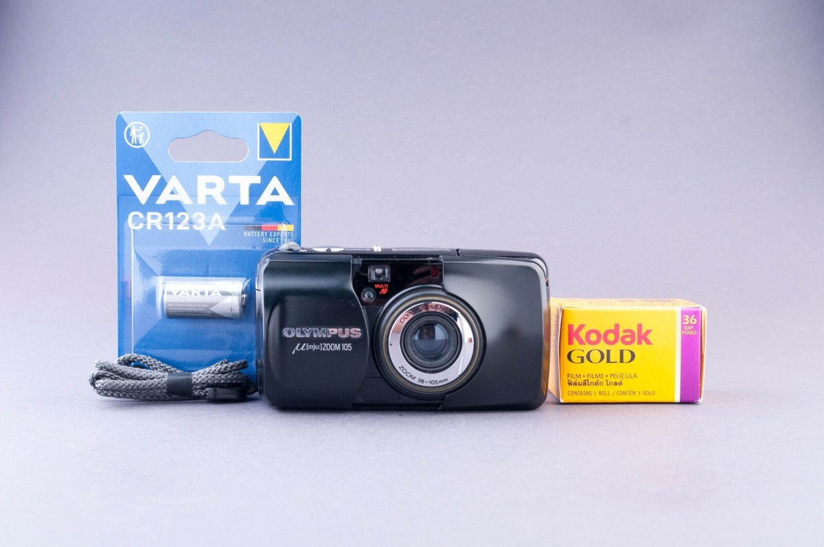 Olympus Mju Zoom 105 DLX 35mm Point&Shoot Film Camera | eBay