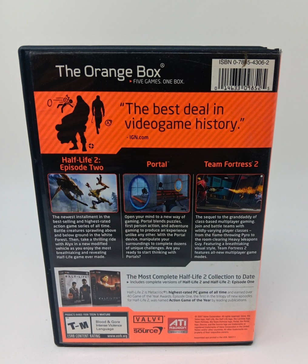 The Orange Box - Valve Collection with Half-Life 2, Portal & Team